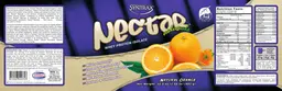 Label for Nectar Naturals Natural Orange