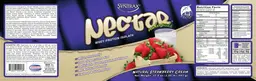 Label for Nectar Naturals Natural Strawberry Cream