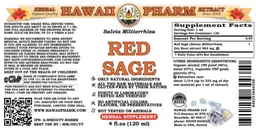 Label for Red Sage