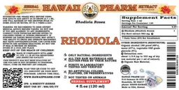 Label for Rhodiola