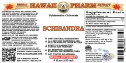 Label for Schisandra