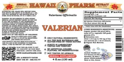 Label for Valerian