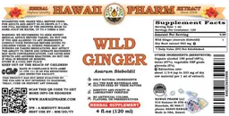 Label for Wild Ginger