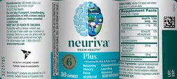 Label for Brain Health Plus