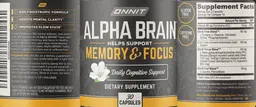 Label for Alpha Brain