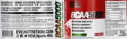 Label for BCAA 5000 Cherry Limeade