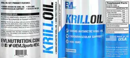 Label for Krill Oil 500 mg