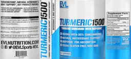 Label for Turmeric1500