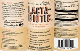 Label for Lacta-Biotic