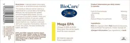 Label for Mega EPA