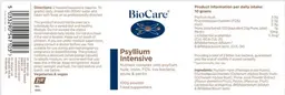 Label for Psyllium Intensive