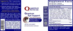 Label for Quantum Eye Support