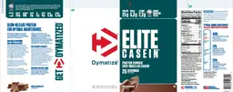 Label for Elite Casein Rich Chocolate