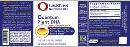 Label for Quantum Plant DHA