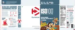 Label for ISO100 Hydrolyzed Cocoa Pebbles Flavor