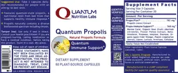 Label for Quantum Propolis