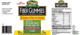 Label for Fiber Gummies