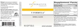 Label for Y Formula