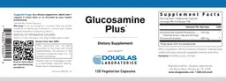 Label for Glucosamine Plus