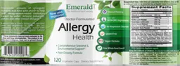Label for Allergy Health
