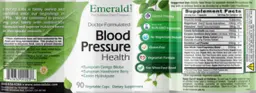 Label for Blood Pressure Health