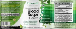 Label for Blood Sugar Health