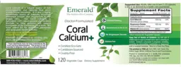 Label for Coral Calcium+