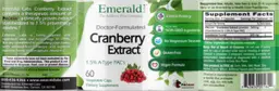 Label for Cranberry Extract
