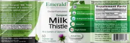 Label for European Milk Thistle