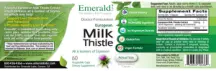Label for European Milk Thistle