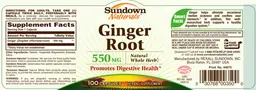 Ginger Root 550 mg