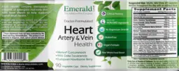 Label for Heart Artery & Vein Health