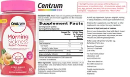 Label for Morning Sickness