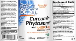 Label for Curcumin Phytosome with Meriva