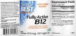 Fully Active B12 1500 mcg
