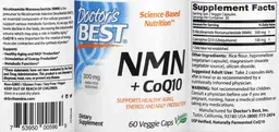 Label for NMN + CoQ10