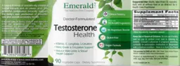 Label for Testosterone Health