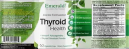 Label for Thyroid Health