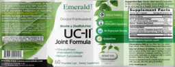 Label for UC-II Joint Formula