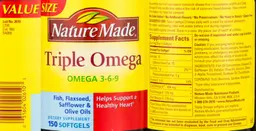 Label for Triple Omega