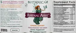 Label for Adrenal Assist
