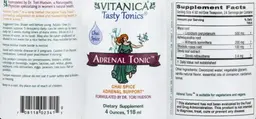 Label for Adrenal Tonic Chai Spice