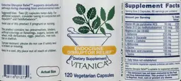 Label for Endocrine Disruptor Relief