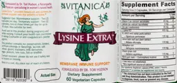Label for Lysine Extra