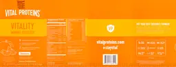 Label for Vitality Immune Booster Clementine