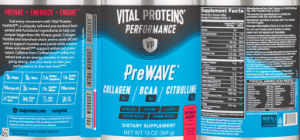 PreWAVE Natural Watermelon Blueberry Fla