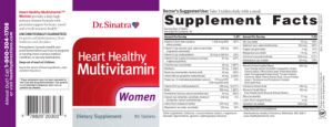 Heart Healthy Multivitamin Women