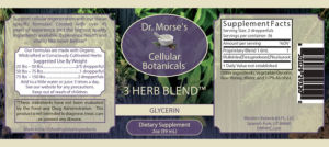 3 Herb Blend Glycerin