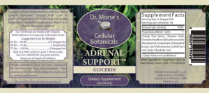 Adrenal Support Glycerin