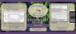 Chem/Metal Detox Tincture